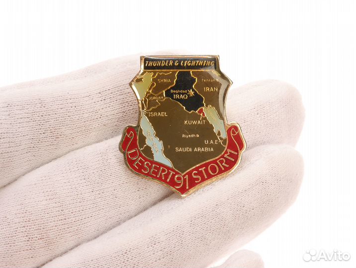 Desert Storm Значок Бэдж Участника Армия США
