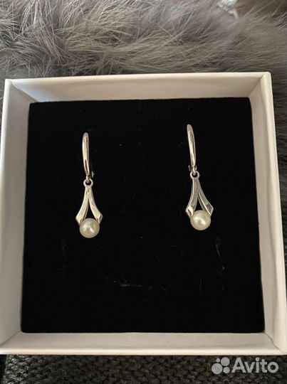 Серебряные серьги