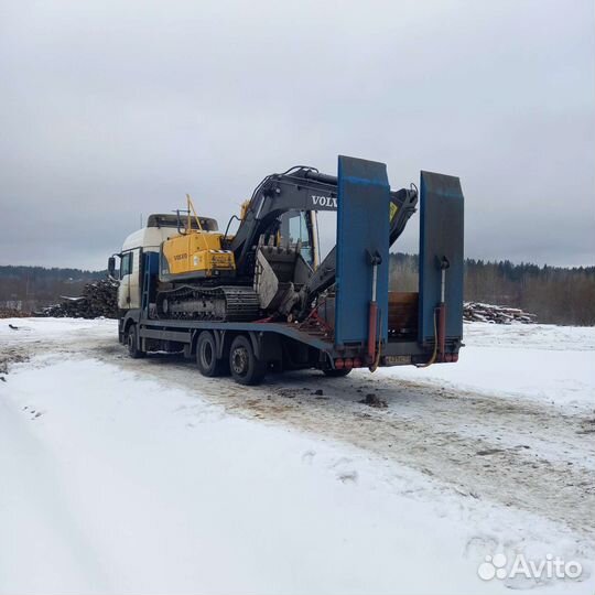Аренда габаритного гусеничного экскаватора
