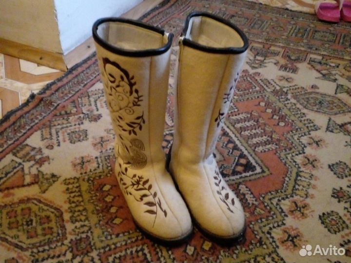 Сапоги валенки женские