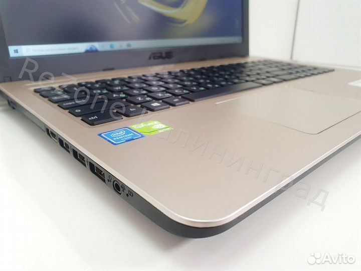 Ноутбук Asus, Intel 4 ядра, SSD, GeForce, Гарантия