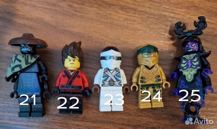 Lego ninjago минифигурки (цена в описании)