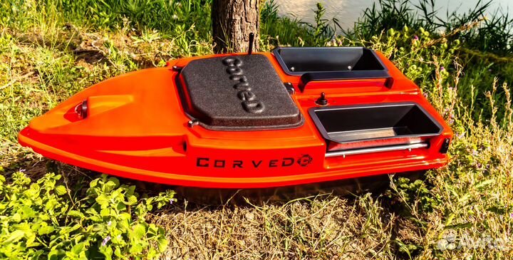 Прикормочный кораблик с GPS и мощным АКБ