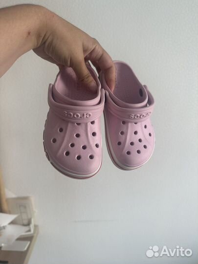 Сабо Crocs c9 для девочки