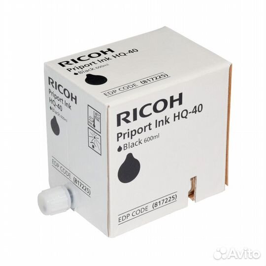Краска для ризографа Ricoh jp10 jp12 jp500 HQ40