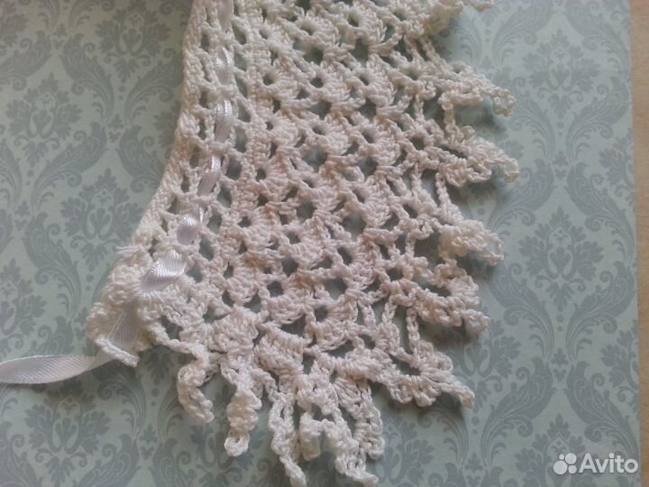 Воротник кружевной детский