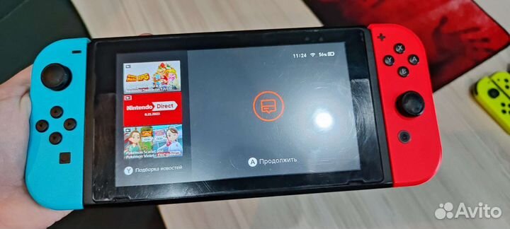 Nintendo switch + чехол