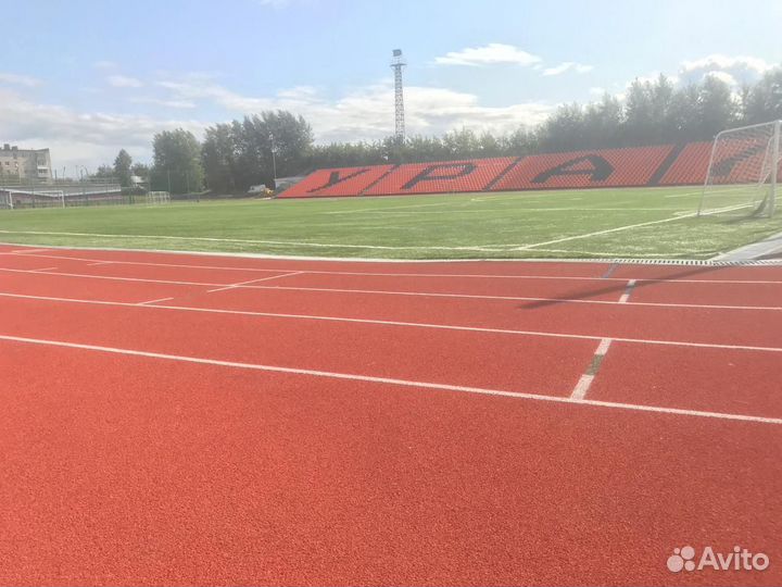 Покрытие из резиновой крошки