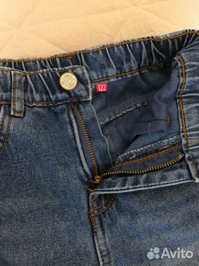 Джинсы для девочки 122