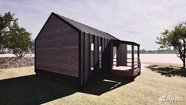 Каркасный дом