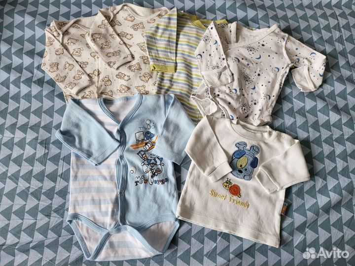 Вещи пакетом на мальчика 56-62