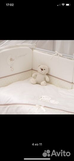 Бортики в детскую кроватку