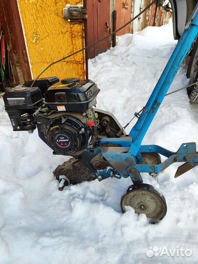 Мотоблоки и культиваторы Крот бу с новым двигател