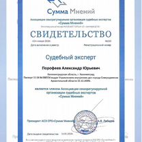 Оценка для нотариуса/независимый эксперт/после дтп, Истра