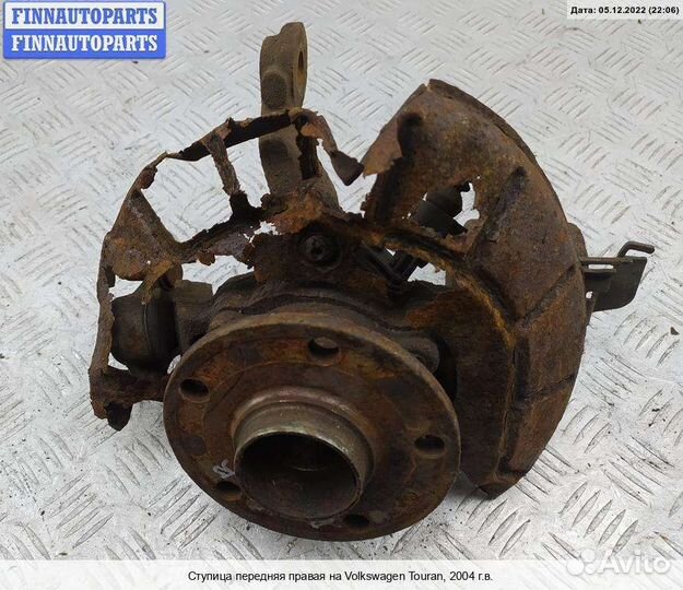 Ступица перед/право Volkswagen Touran I (1T), 2004