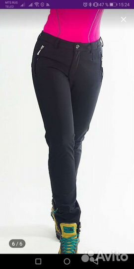 Брюки на флисе ветрозащитные