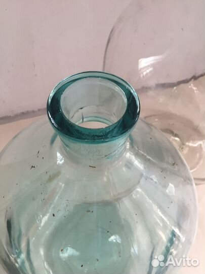 Стеклянная бутыль 20л и 50л СССР