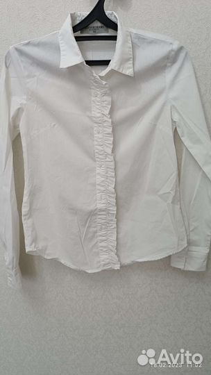 Рубашки белые 40-42