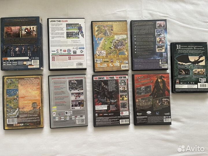 Компьютерные игры на пк PC в DVD