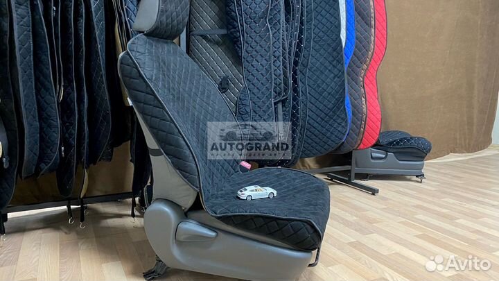 Накидки на сидения алькантара