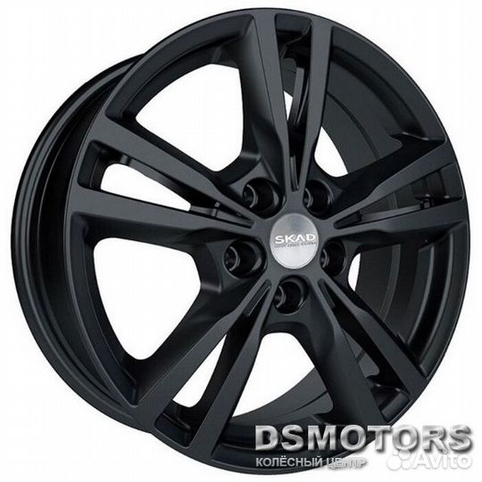 Диски Мельбурн 7.0/17 5x108 ET50 d63.35 чёрный бар