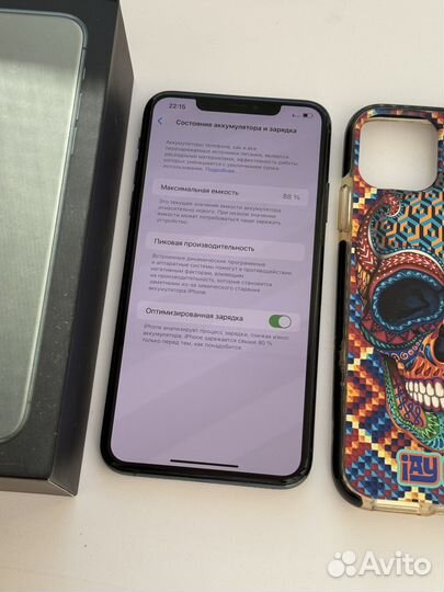 iPhone 11 Pro Max 256GB (идеал, акб-88, sim+esim)