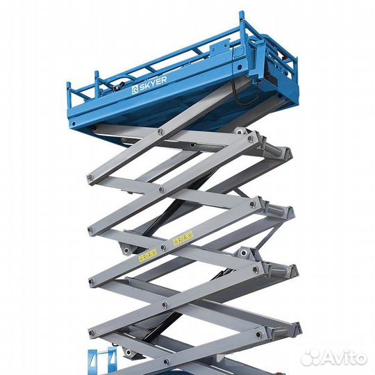 Самоходный ножничный подъемник skyer PL1245