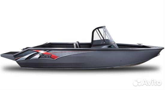 Алюминиевая лодка Windboat 4.5 DCX в наличии