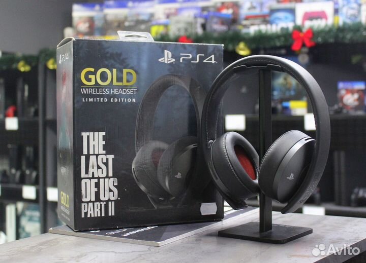 Гарнитура PlayStation Gold tlou2 Limited Edition