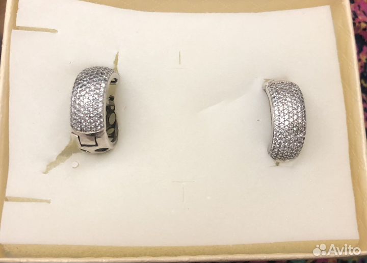 Серебряные серьги