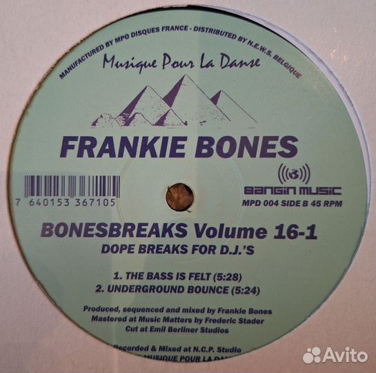 Frankie Bones – Bonesbreaks Volume 16-1