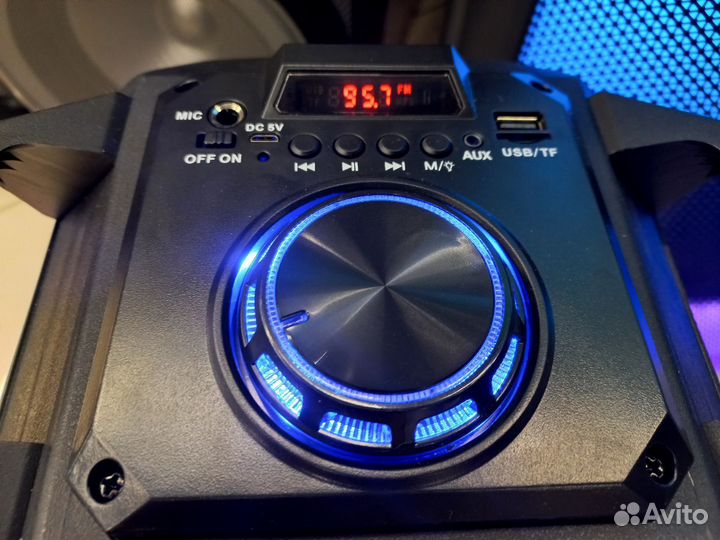 Колонка Speaker 40Вт с караоке 55см