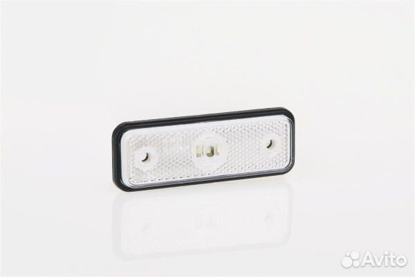 Фонарь габаритный прицепа FT-004 B белый LED fris