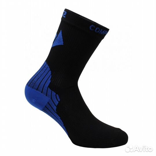 Носки компрессионные sixs active Black/Blue, S, Артикул: acso-I-neaz