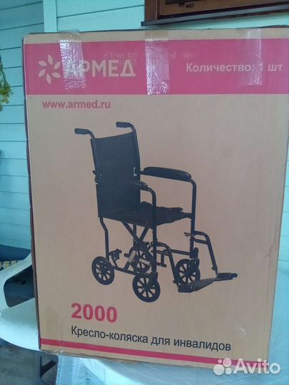 Инвалидная коляска новая