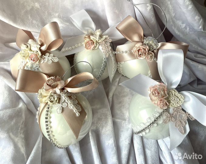 Новогодние игрушки ручной работы