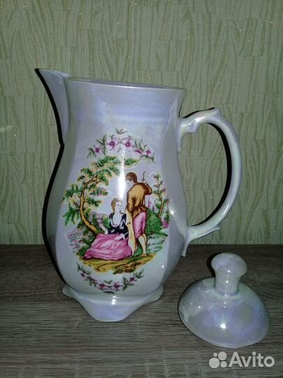 Кувшин доливочный чайник фарфор Идиллия Мадонна
