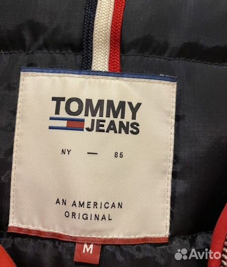 Парка зимняя tommy jeans 44