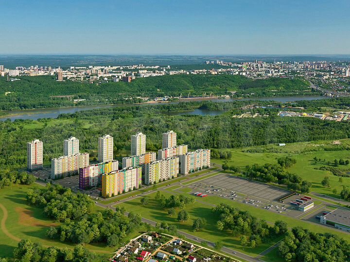 2-к. квартира, 71,6 м², 10/25 эт.