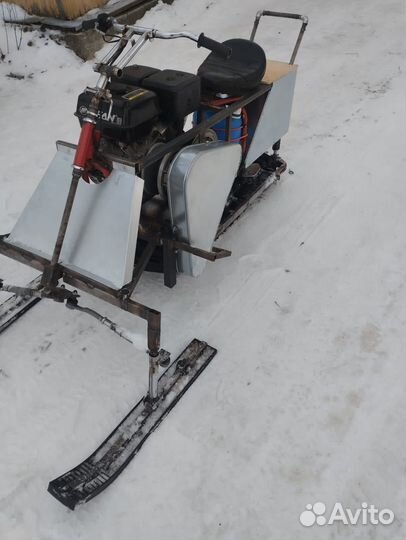 Самодельный снегоход