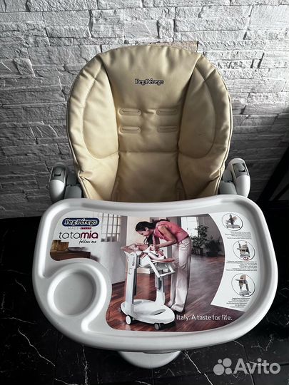 Peg perego tatamia стульчик для кормления