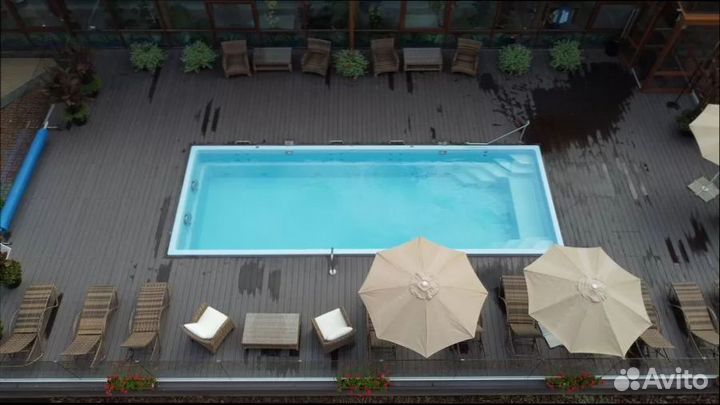 Композитный бассейн Ривьера 1000 premium