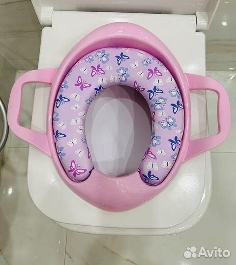 Детский горшок, мягкая накладка на унитаз, дети