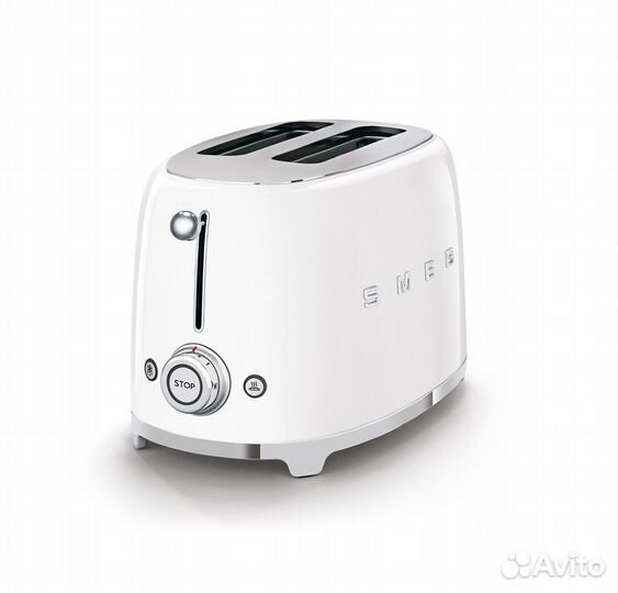 Тостер Smeg TSF01wheu, белый