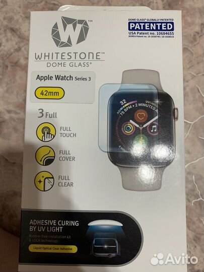 Whitestone dome glass apple watch 42mm стекло