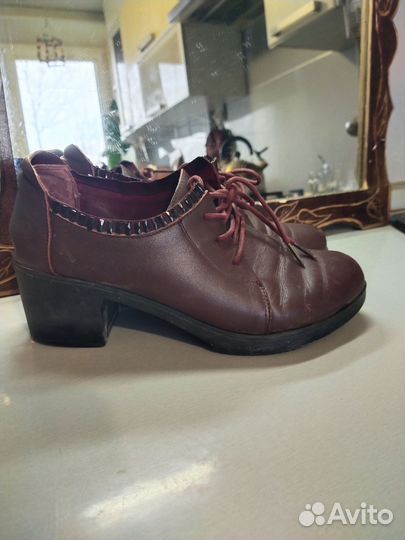 Ботинки демисезонные женские натуральная