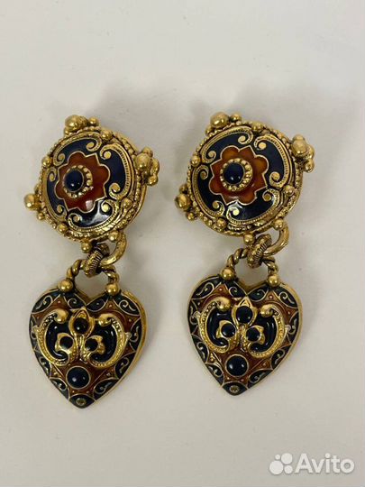 Винтажные клипсы