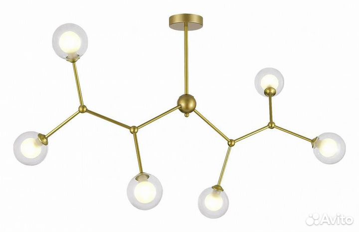 Люстра на штанге evoluce Arcus SLE1106-203-06