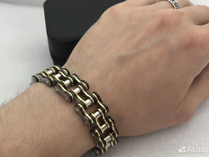 Браслет мужской сталь