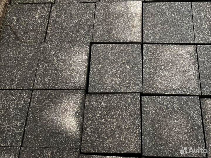 Брусчатка габбро полнoпиленная термо